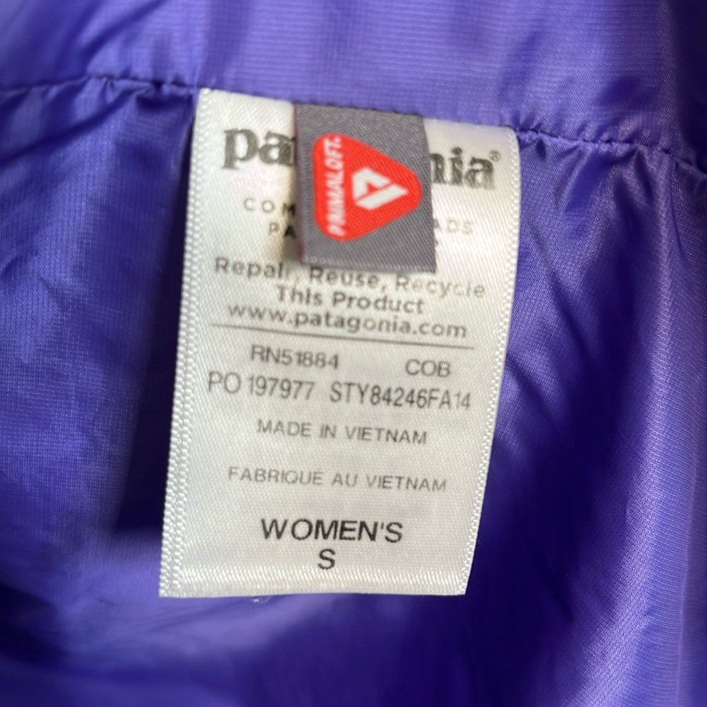 Patagonia Womens Sz Small Vest - Picture 8 of 9